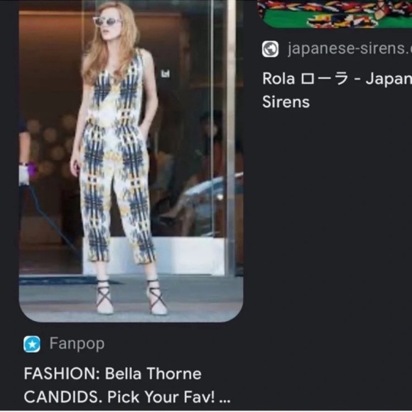 Rebecca Minkoff 100% Silk Yellow Mara Printed Jumpsuit Size 4 - Picture 5 of 11